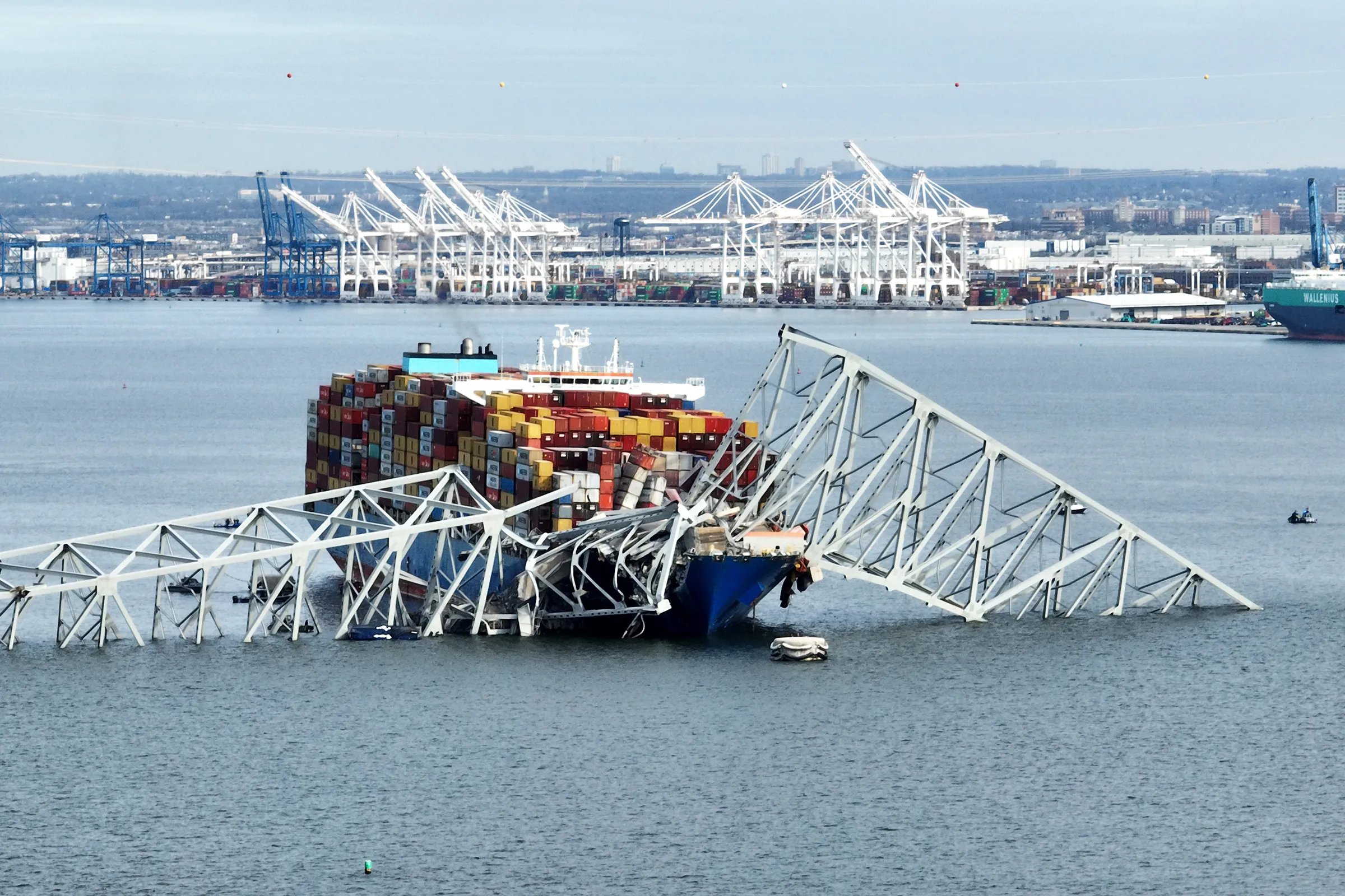 The Baltimore bridge collapse. What we know so far.